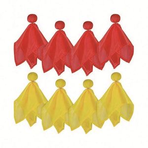 Nouveau produit 2025 – Drapeaux de pénaltys de football jaunes et rouges 100 % polyester de haute qualité pour accessoires de fête – Vente en gros - Product Image 1