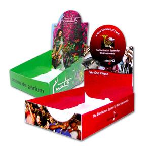 Rak Display PDQ Toko Kelontong - Rak Lipat Kertas Kardus Siap Pakai untuk Promosi Makanan Ringan - Product Image 1