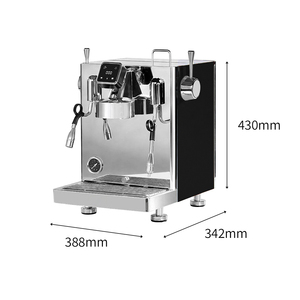 Nouvelle machine à café professionnelle semi-automatique pour <span class=keywords><strong>pub</strong></span>, cafetière commerciale, machine à expresso avec levier vapeur - Product Image 3