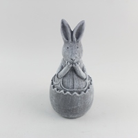 Pots de fleurs en ciment faits à la main, sur mesure, décoration d'intérieur, forme d'animal, mini pot de jardin, ornement, écologique, durable