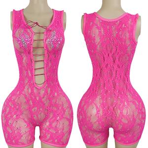 Shorts de danse exotique faits à la main avec des diamants brillants creux, strass, tenue de danseuse exotique - Product Image 5