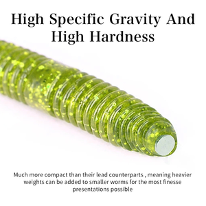 Insert de plomb spécial pour la <span class=keywords><strong>pêche</strong></span> Texas Rig, accessoire de <span class=keywords><strong>leurre</strong></span> pour ver et achigan, Root Lure - Product Image 5