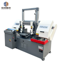 Scie à ruban semi-automatique horizontale de petite taille de qualité industrielle GB4230 Shandong Mingchuang, capacité de coupe 300x300