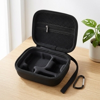 Étui pour appareil photo étanche en EVA rigide personnalisé avec fermeture à glissière, doublure moulée sur mesure, 2-3 compartiments pour la protection en voyage