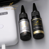 Pinky Leem Extension de cheveux naturels colle claire perruques de cheveux humains Curly Ice Glue Gel Extensions Kit d'outils d'extension de cheveux ensemble