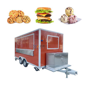 Camion de nourriture mobile multifonctionnel pour la vente en gros de café, de nourriture, de camions de nourriture, de kiosques de nourriture en plein air - Product Image 2
