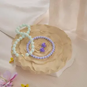 Awal Riser DIY Resin mawar perhiasan baki cincin anting Organizer plester Coaster cetakan silikon