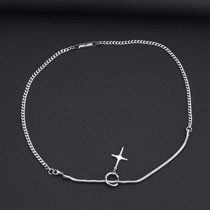 2026 New Exquisite Long <b>Chain</b> <b>Cross</b> Pendant Necklace Fashion Design Men's Titanium Steel Necklaces Wholesale Jewelry Trendy - Product Image 4