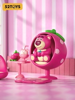 52TOYS Toy Story Lotso's Room Blind Box Figur Mainan Trendi dan Ornamen Buatan Tangan Hadiah Trendi untuk Festival Pacar