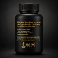 Gummies BCAA (Acides Aminés à Chaîne Ramifiée) – Complément pour le Soutien Musculaire, l'Énergie et l'Endurance – Pour Adultes – Pureté 99% – Naturel – OEM Marque Privée