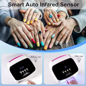 High Power Cordless <b>Nail</b> Dryer Professional Rechargeable UV LED Lamp Customize Logo Regular Polish <b>Nails</b> Art - Product Image 2