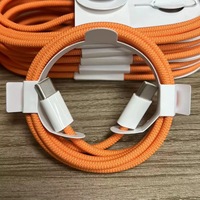 Kabel Pengisian Daya Cepat PD 60W Tipe C ke Tipe C 3A Berkualitas Tinggi, Kabel Data USB untuk iPhone17 16 15