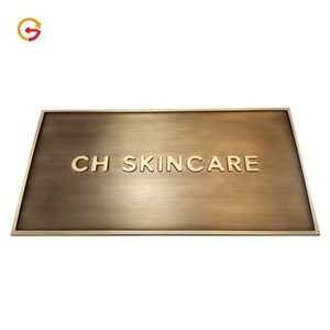 JAGUARSIGN Manufacturer Custom Brass Door <strong>Plaque</strong> Copper Wall <strong>Plaque</strong> <strong>Home</strong> Decor Outdoor Garden <strong>Plaques</strong> - Product Image 3