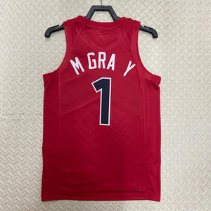 <span class=keywords><strong>Camiseta</strong></span> de <span class=keywords><strong>Baloncesto</strong></span> Personalizable de los Toronto <span class=keywords><strong>Raptors</strong></span>, Talla Americana y Canadiense, Local y Visitante, Transpirable y Absorbente de Sudor, Edición de Verano - Product Image 2