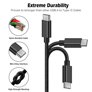 Precio barato de <span class=keywords><strong>buena</strong></span> calidad de nylon trenzado de carga rápida 3A micro tipo C USB C cable cargador C cable para <span class=keywords><strong>iPhone</strong></span> 15 16 pro Max - Product Image 2