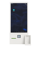 Kiosque de commande en libre-service alternatif de 27 pouces pour LG In-Cell Touch et lecteur de codes-barres en option avec fonction SDK