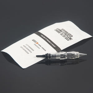 Cartucho de maquillaje permanente esterilizado, <span class=keywords><strong>aguja</strong></span> de tatuaje con rosca de tornillo para cejas, delineador de ojos, labio - Product Image 1