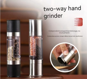 Kitchen Essential Eco-Friendly Herb &amp; Spice Grinder Flavoring Pepper Shaker and Shovel <strong>Plastic</strong> <strong>Bottle</strong> - Product Image 1