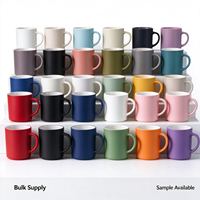 Tasse à café en céramique personnalisée avec logo, mug en porcelaine avec soucoupe pour cadeau d'entreprise
