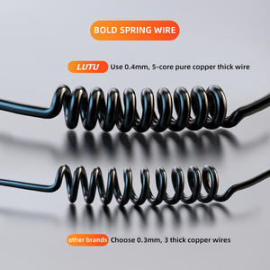 شاحن سيارة <span class=keywords><strong>3</strong></span> في 1 مع كابل شحن مرن ومؤشر RGB وشاشة عرض للجهد مع 6 منافذ USB وقدرة 40 واط لشحن 6 أجهزة - Product Image 4