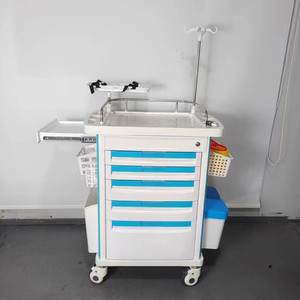 Carrello Medico Personalizzato di Alta Qualità in ABS per Infermieri e Sala d'Emergenza con Ruote per Dispositivi Medici Ospedalieri - Product Image 3