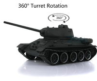 Modèle de char à chenilles militaire électrique télécommandé soviétique