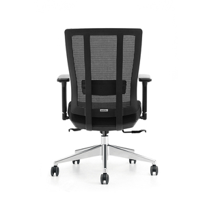 Factory Direct sale multi-functional fashion black computer task swivel chair Bureau with Chrome base - Product Image 4