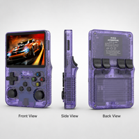 Console de jeu portable rétro Android open source, écran HD de 3,5 pouces, double joystick analogique, lecteur de jeux, 20000 jeux, émulateur d'arcade, 64 Go