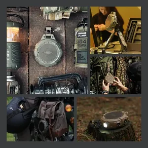 <span class=keywords><strong>Mifa</strong></span> Tango แบบพกพาสำหรับลำโพงบลูทูธ IP67กันน้ำและกันกระแทกเวลาเล่น25ชั่วโมงพร้อมเบสหนาและไฟ LED RGB - Product Image 2