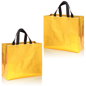 Bolsa de Almacenamiento al por Mayor, de Película Aluminizada, No Tejida, Reutilizable, a Prueba de Fugas, para Compras, Regalo del Día de la Madre, Graduación - Product Image 3