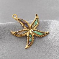 Pendentifs DIY en acier inoxydable très vendus, boucles d'oreilles en coquille d'ormeau naturelle blanche, breloques vintage tendance, accessoires les plus vendus