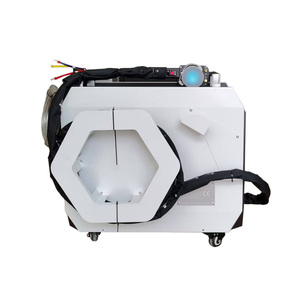 Máquina de Limpieza Láser de Fibra Pulsada JPT Raycus de Fácil Transporte, Portátil, para Acero Inoxidable, Metal, Piedra, Madera, Pintura, Óxido - Product Image 3