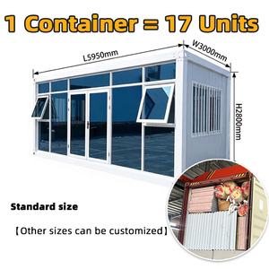 Casa Prefabricada Modular Apilable <span class=keywords><strong>de</strong></span> 2 Pisos, Contenedor Desmontable para Oficina Temporal y Negocio <span class=keywords><strong>de</strong></span> <span class=keywords><strong>Alquiler</strong></span> Comercial - Product Image 6