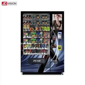 Máquina Expendedora de Bebidas y Snacks 24 Horas con Pantalla Publicitaria, Modelo JC-VM-60C(V22) para Exteriores, Máquina de Autoservicio - Product Image 6