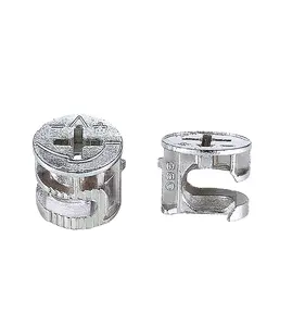 16mm board zinc alloy furniture fitting mini fix connector cam