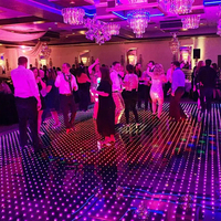 Twinklight fête mariage 50*50cm piste de danse panneau Disco Dj scène Portable magnétique Led piste de danse