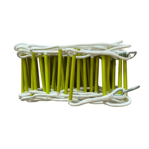 บันไดเชือกเรซิ่น Zhongyu Youan 3 ขั้น รับน้ำหนักได้ 300 กก. บันไดหนีไฟแบบพกพาสำหรับงานก่อสร้างที่สูง - Product Image 4