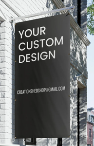 High Quality Custom Personalized Vinyl <b>Banner</b> for Business, Home Business, Farmers Market & Announcement Displays - Product Image 4
