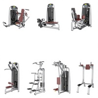 Appareil de musculation et de remodelage corporel commercial multi-stations en acier, machine de force universelle pour pectoraux/dos/poitrine/jambes