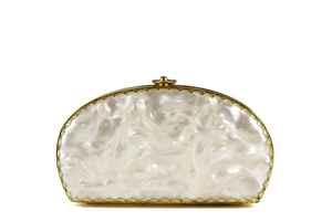 Bolso de Mano Compacto de Resina de Diseño para Mujer con Material Duradero, Patrón Elegante y Acabado Liso - Product Image 5