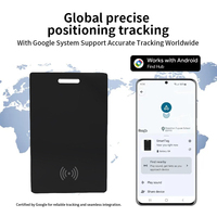 Mini porte-monnaie intelligent pour bagages, étiquette de carte, GPS, localisateur pour Samsung Android et iOS
