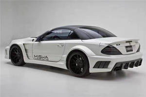 Pour <span class=keywords><strong>Mercedes</strong></span> <span class=keywords><strong>SL</strong></span> R230 kit de carrosserie large <span class=keywords><strong>SL</strong></span> R230 amélioré style Misha spoiler de pare-chocs avant et arrière kit de carrosserie large - Product Image 5