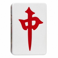Ornement de Mahjong en Acrylique Personnalisé, Grande Décoration de Table, Cadeau pour les Amateurs de Mahjong, Idéal pour un Déménagement, un Anniversaire ou un Bureau