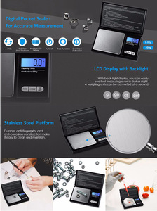 Báscula Electrónica para Joyería, Báscula Digital de Precisión de 0.01g para Medir Anillos de Oro con Función de Tara y Pantalla LCD - Product Image 6