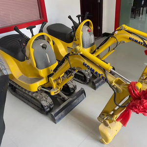 Gebruikte <span class=keywords><strong>Komatsu</strong></span> Pc01 Micro-Rupsgraafmachine Voor Het Graven Van Kleine Boerderijgebouwen In Uitstekende Staat (90% Nieuw)-Gratis Verzending - Product Image 1