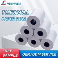 Prix d'Usine Rouleau de Papier Thermique pour Imprimante POS Caisse Enregistreuse Reçu 57x40mm 80x80mm