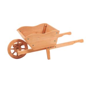 <span class=keywords><strong>Brouette</strong></span> <span class=keywords><strong>en</strong></span> <span class=keywords><strong>bois</strong></span> fleur planteur extérieur jardin ornement support décor chariot plante - Product Image 3