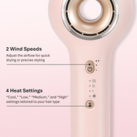 Sèche-cheveux compact au design unique, moteur BLDC haute vitesse, multi-styler, styler à air chaud, mini sèche-cheveux, sèche-cheveux professionnel