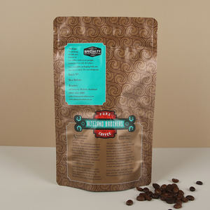 कस्टम खाद्य पैकेजिंग डोय पैक प्लास्टिक स्नैक कॉफी पाउडर पैकेजिंग बैग एल्यूमीनियम पन्नी के साथ खड़े पाउच - Product Image 2