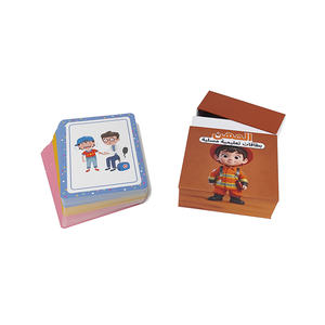 Jeu d'apprentissage des mots de vue pour bébé, alphabet, impression personnalisée, jouets éducatifs en papier pour enfants, cartes flash/cartes cognitives - Product Image 2